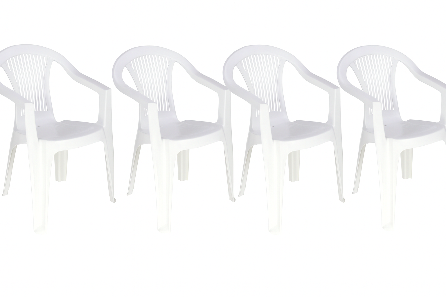 Cadeira de plástico resistente, empilhável e durável - Império do Plástico