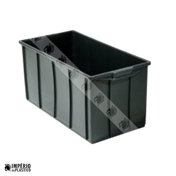 caixa plastica fechada 180 litros