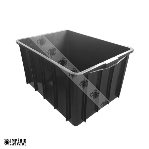 caixas plasticas fechada 130 litros