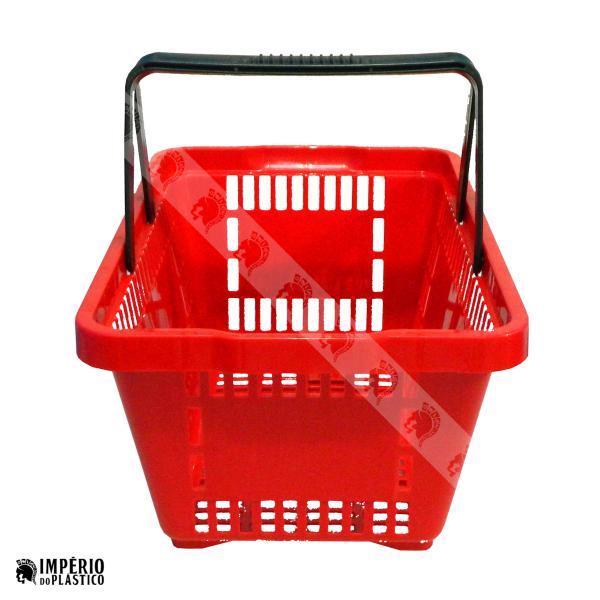 cestinha plastica mercado