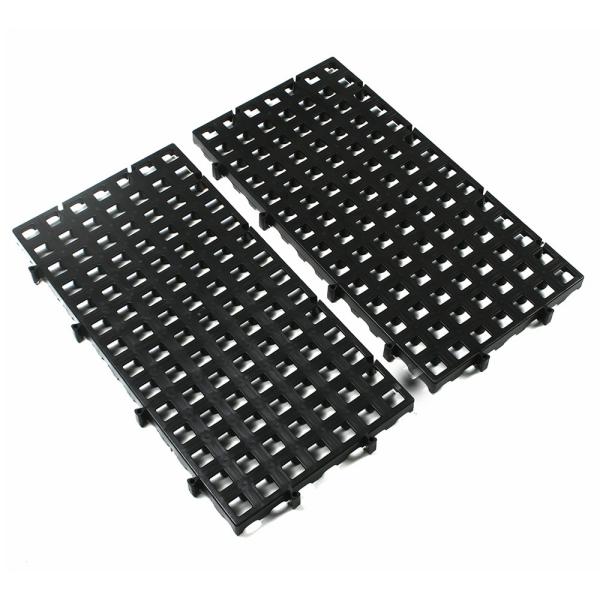 estrado plastico leve preto