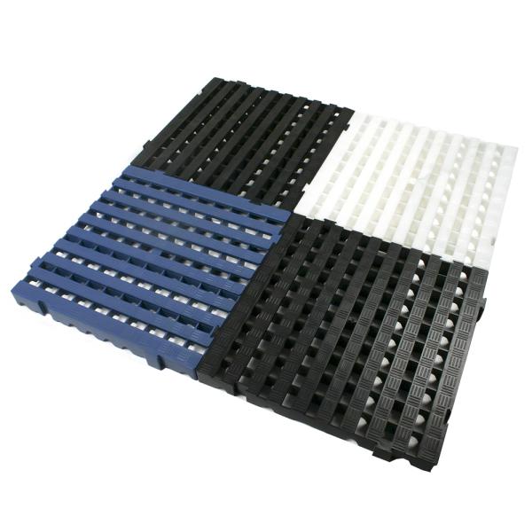 piso plastico branco